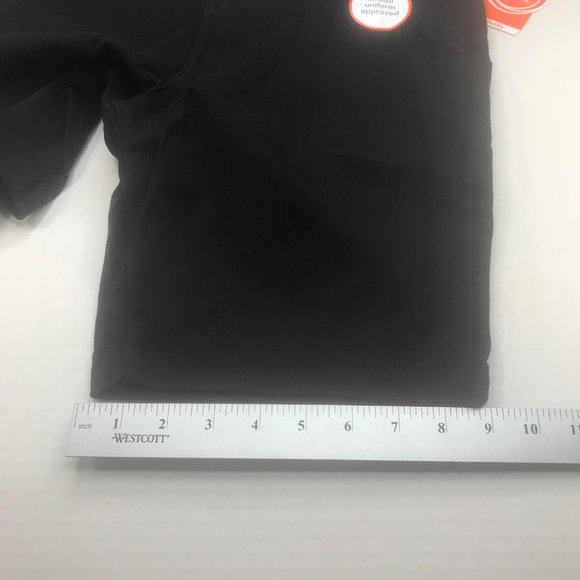 Wonder Nation Boy's Size 10 Husky Adjustable Waist Flat Front Short Black New - Picture 10 of 13